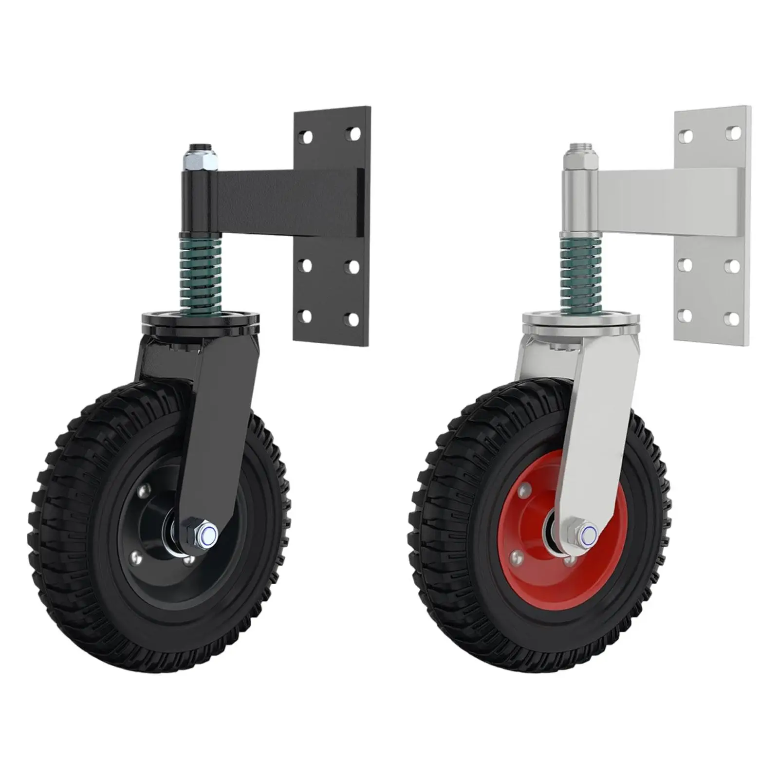 

Gate Wheel, Spring-loaded Gate Roller, Heavy-duty, Gate Support Wheel, Fence