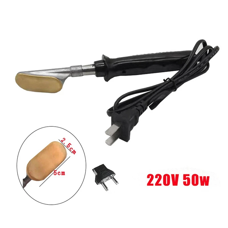 Electric Soldering Iron Plastic Welder Kit For Car Bumper Repair 50W Plastic Crack Repair Spatula Smoothing Tool