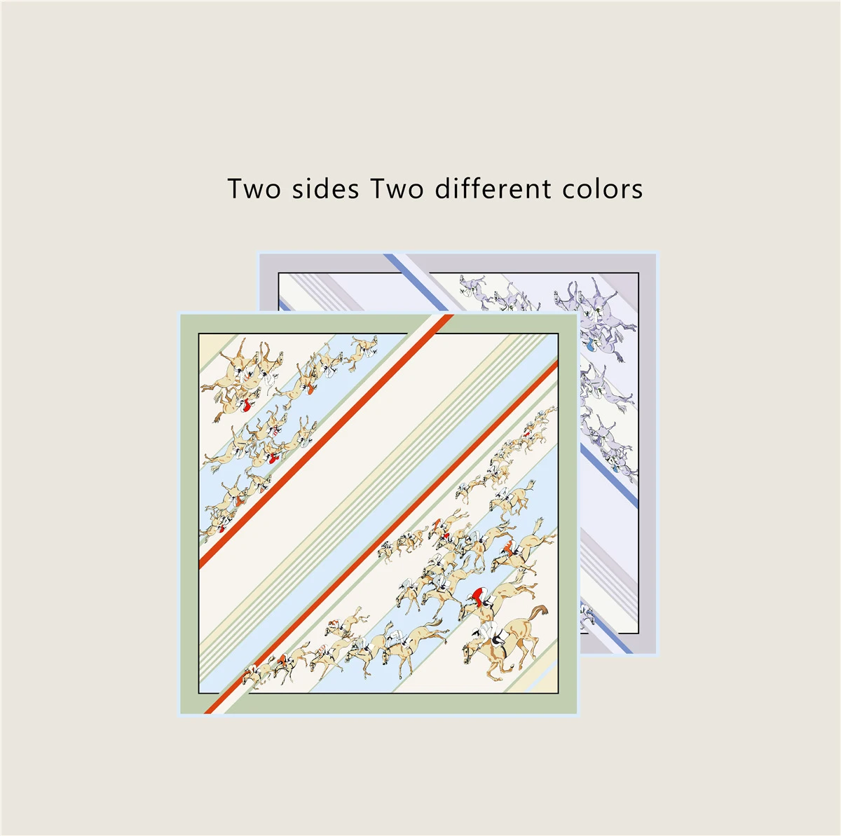 

Double Faced Twill Silk Scarf Women Square Hand Rolled Scarves Bandanas 90cm Women's Summer Head Scarves Hair Accessories Gift