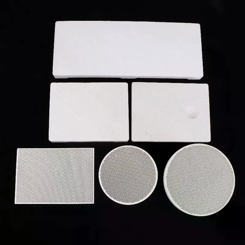 Round/rectangle Honeycomb Ceramic Plate For Infrared Burners Ensures Even Heat Distribution For Home & Outdoor Use