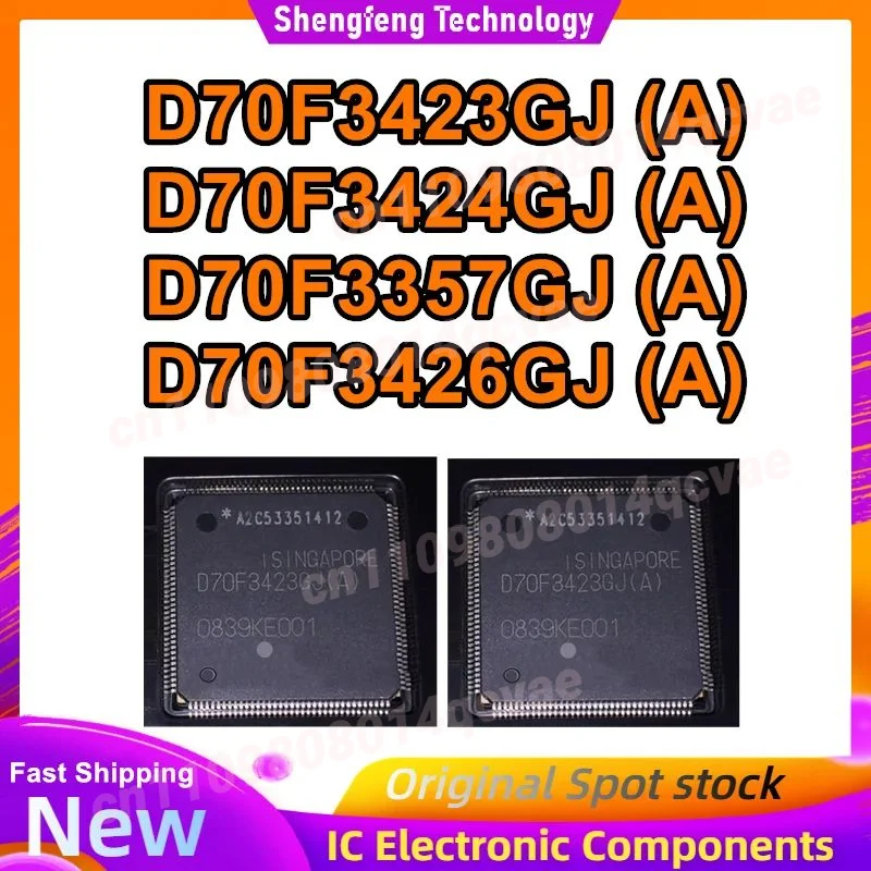 

D70F3423GJ (A) D70F3424GJ (A) D70F3357GJ (A) D70F3426GJ (A) QFP-144 IC чипсет Новинка в наличии