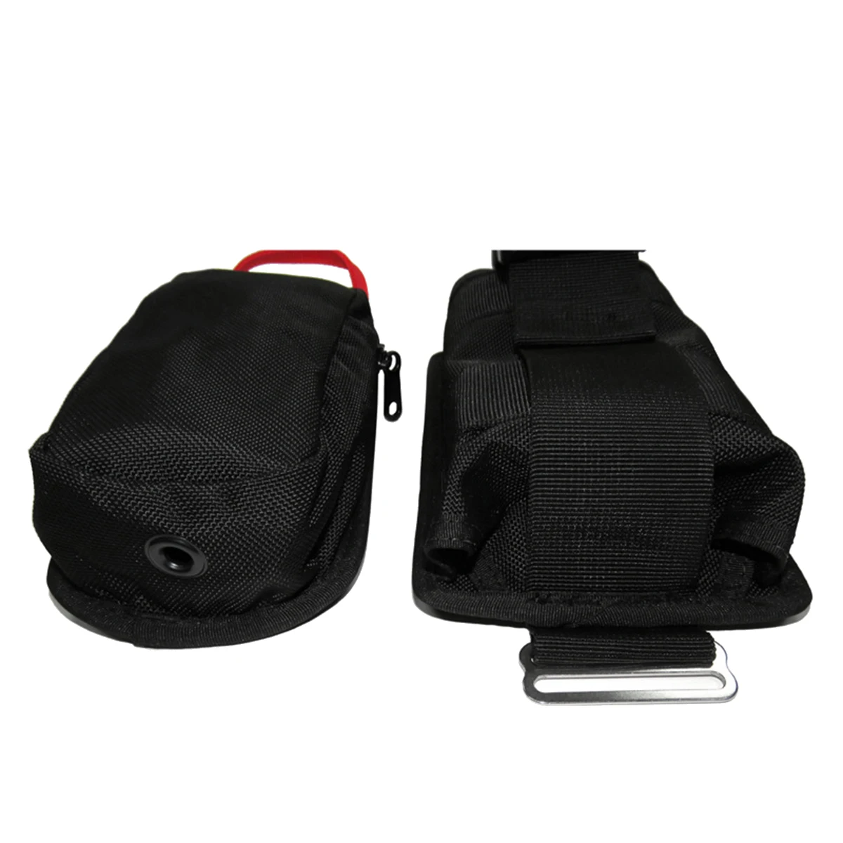 Bolsa de bolso com acabamento de peso sobressalente de mergulho 10LBS 4KG para mergulho técnico Sidemount BCD