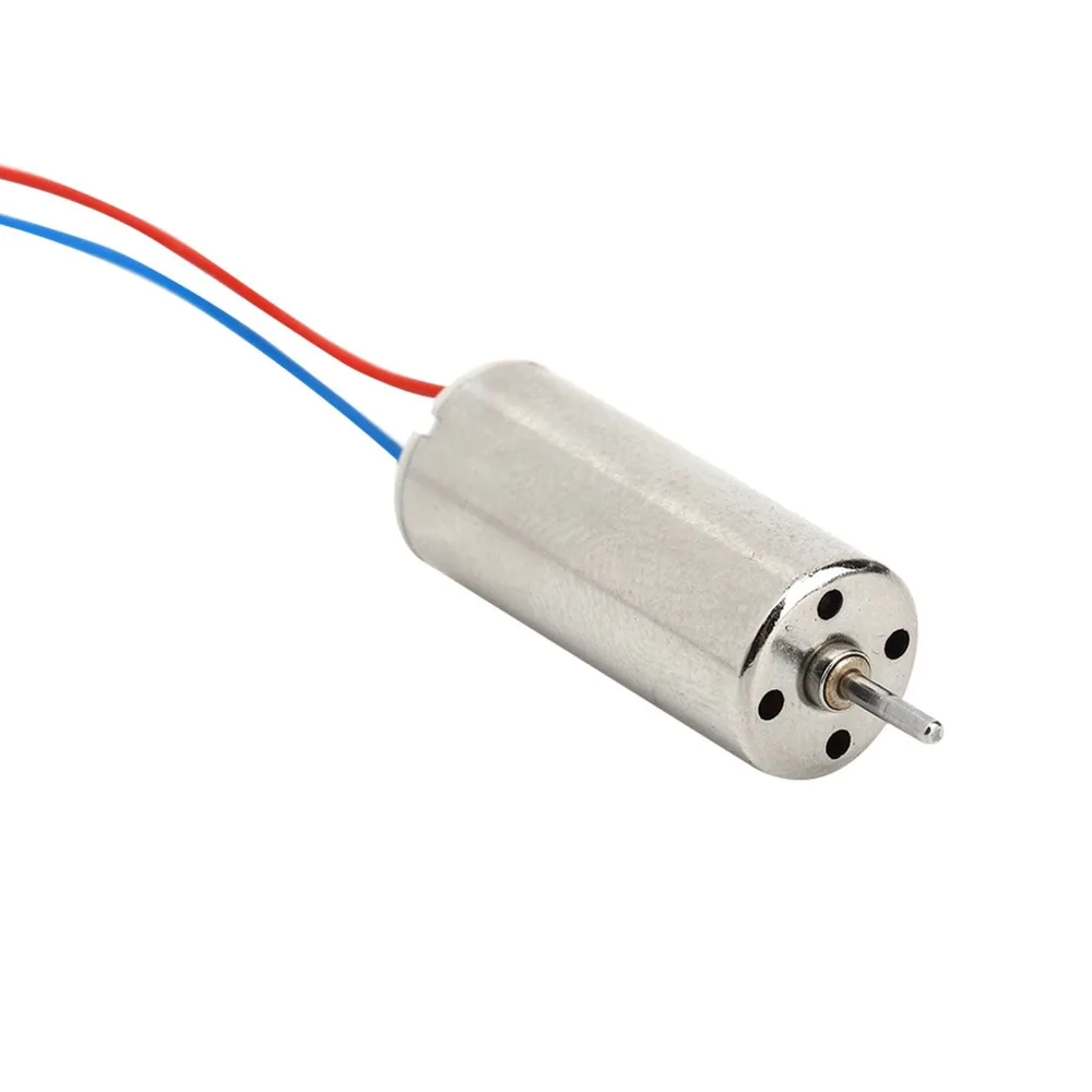 2pcs 8.5x20mm Size Hollow Cup Motor 0.15A Current Brushed Type Coreless Brushed Motor 3~5V Voltage Hollow Cup Design Drone Motor