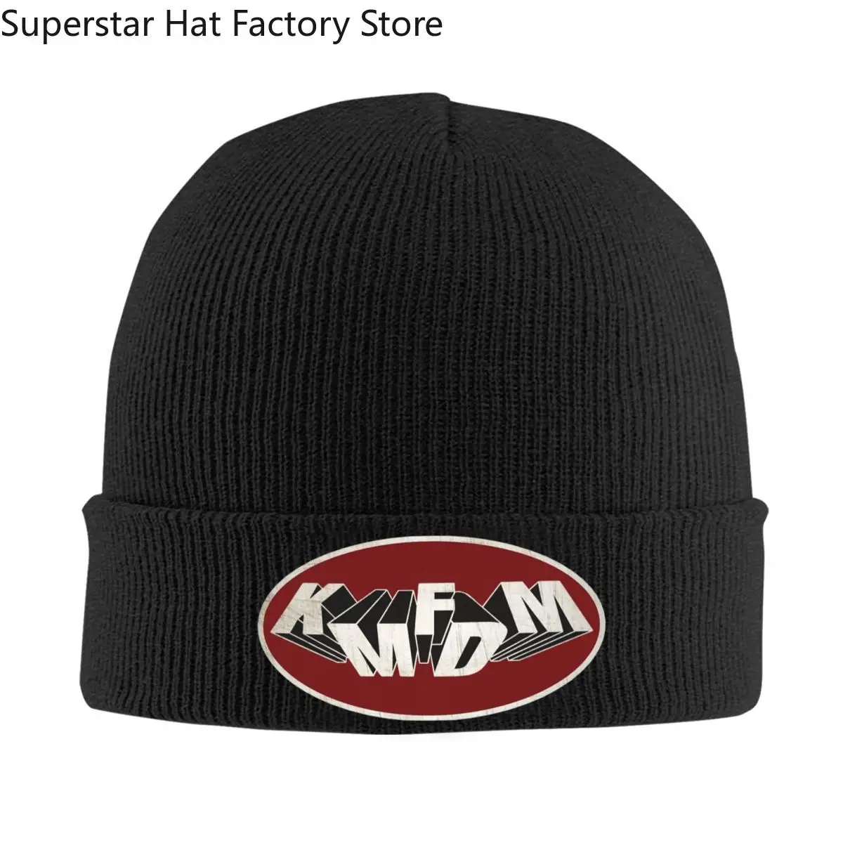 KMFDM Knit Hat Beanies Winter Hat Warm Hip-hop Caps Men Women Gifts