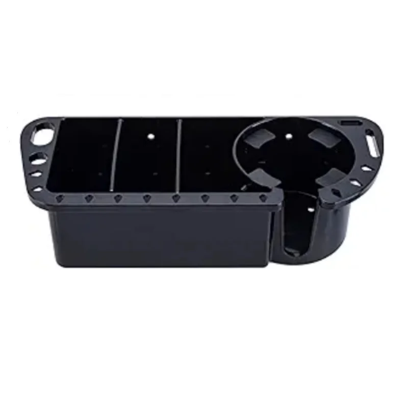 

Black Storage Caddy Box Can Cup Holder For Campers Caravans Trucks Lorries Motorhomes Vans Easy Installation