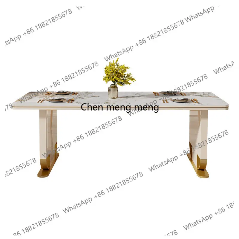 

Modern Luxury White Dining Table 6 Person Unique Space Saving Dining Table Living Room Lounges Mesas De Comedor