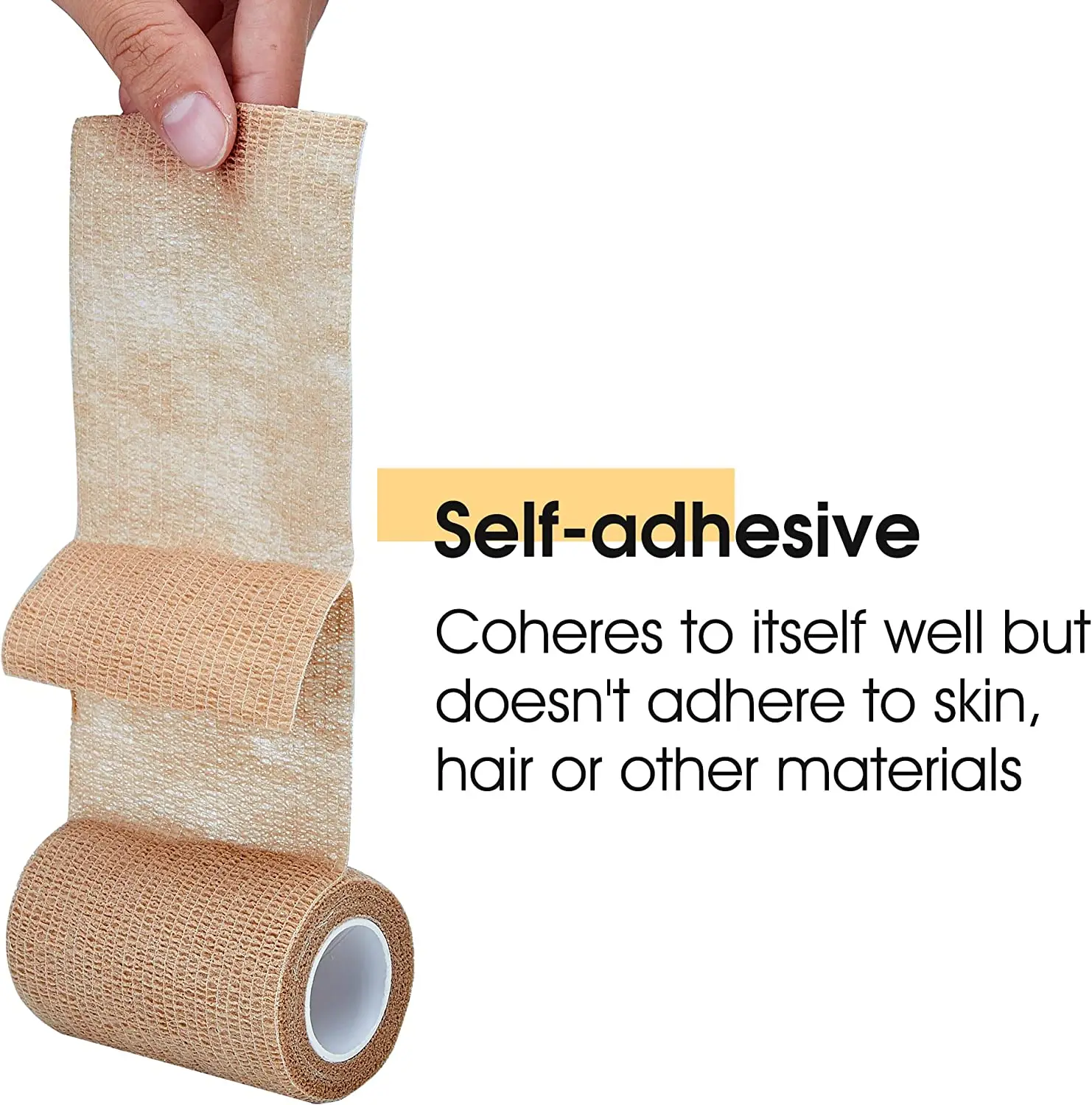 Sport Bandage Elastische Hansaplast Selbst Klebeband Schützen Handgelenk Palm Finger Arm Schulter Knie Knöchel Haustiere Bein Tattoo Sicherheit – Detail 5