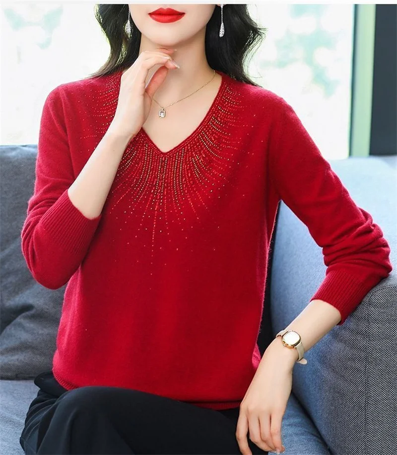 Women Sweater Winter Cashmere Turtleneck Warm Knitwear Korean Casual Solid Bottoming Shirt Fashion Knit Pullovers Brown Sweater