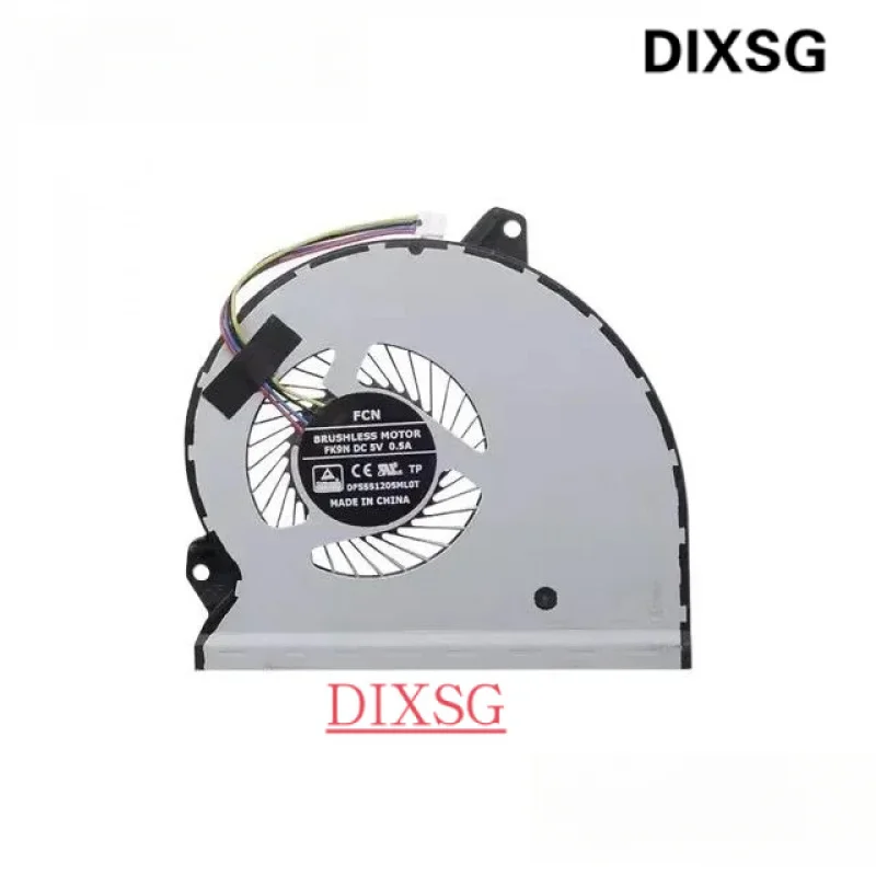 Laptop CPU GPU cooling radiator fan for Asus ROG Strix gl702 gl702vs gl702vsk fk9t fk9x computer cooler fans 13nb0dz0am0201 0301