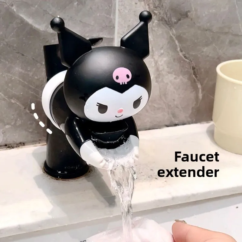 Simpatico personaggio dei cartoni animati Hello kitty Kuromi Pochacco prolunga per rubinetto Kawaii Mickey prolunga per lavaggio a mano a prova di spruzzi regalo per le vacanze