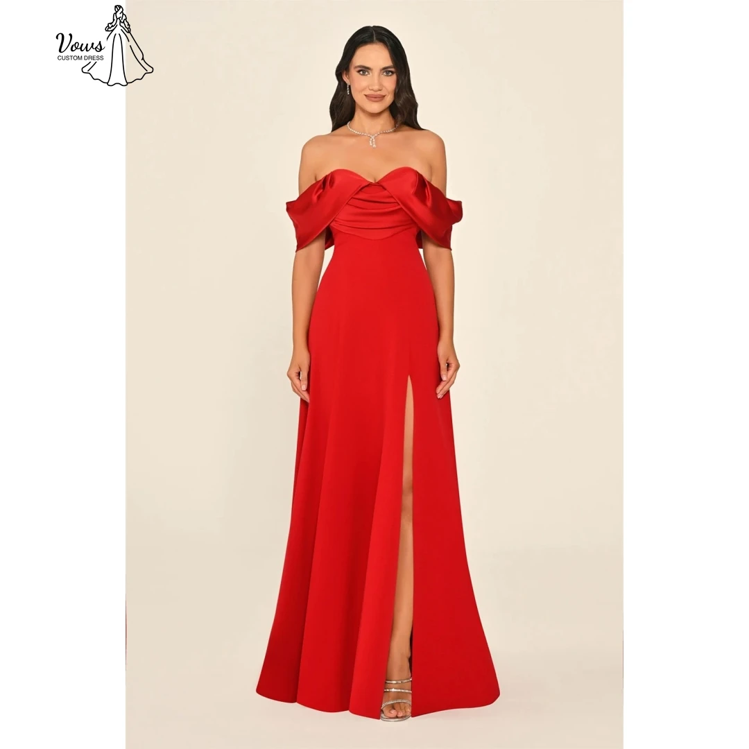 

Vows Tailor-made Dresses 2025 Woman Spaghetti Straps Elegant Guest Wedding Evening Dresses for Special Occasions Line A Green