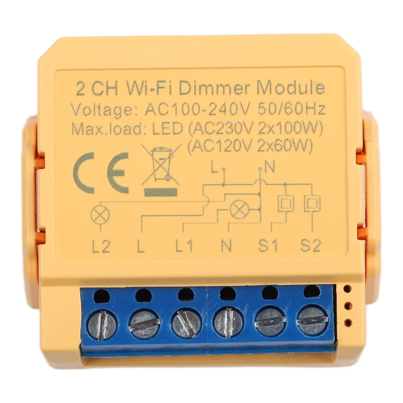 Movie Watching for Smart Switch Module APP Controlled Dimmer Switch 39 * 39mm AC Voltage Range Compatible With Most Boxes