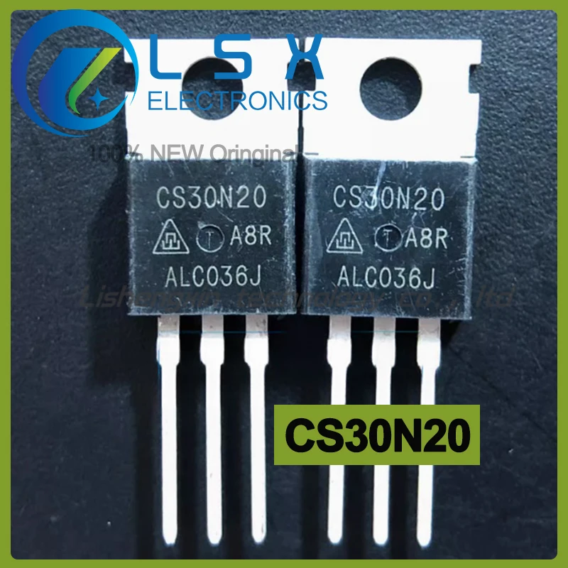 

10pcs CS30N20 TO-220 30A 200V Новый и оригинальный