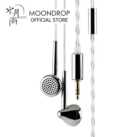 MOONDROP PAVANE flat-headed earbuds Generation DLC DomeComposite Diaphragm 3.5 4.4mm plug Wired earphone