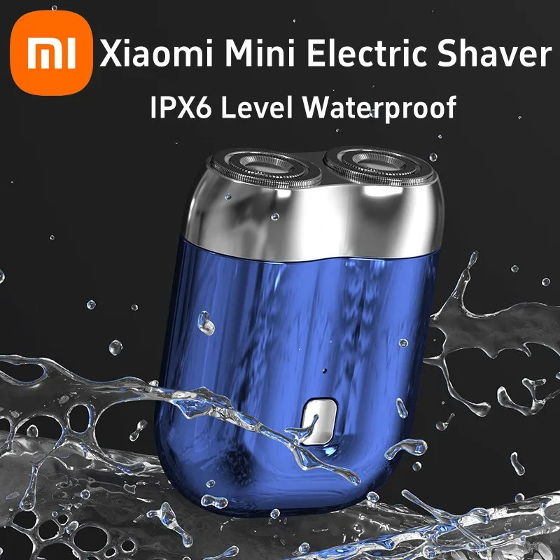 Xiaomi Double-headed Mini Magnetic Shaver Type-C Charging Silent Washable Electric Shaver Portable Men Women Electric Razor 2024