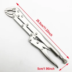 1PC 12 Inch Extended Long Reach Locking Vise grip Pliers Straight or 45 Degree or 80 Degree