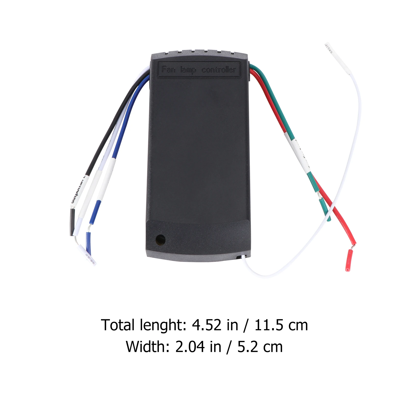 

Ceiling Controller Remote Control for Fan Light On Off 30m Range Portable White Relay