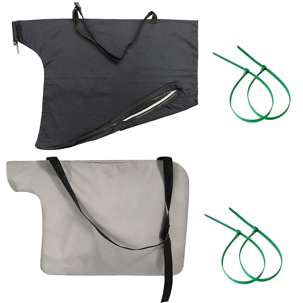 2pcs Leaf Blower Bag Waterproof Bags With For Zipper Adjustable Strap Dust-proof Storage Bag For Easy Use