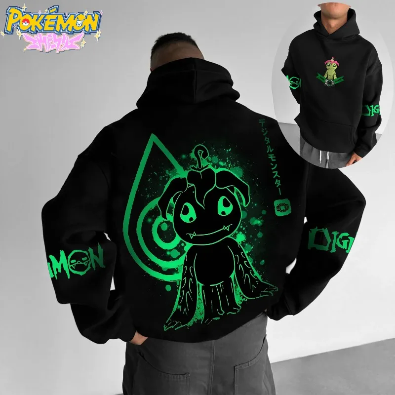 

25 PokÉMon Baru Beast, креативная древняя чува-зверь с большим принтом, свободная толстовка для мужчин и женщин на Хэллоуин, толстая осенне-зимняя толстовка для косплея