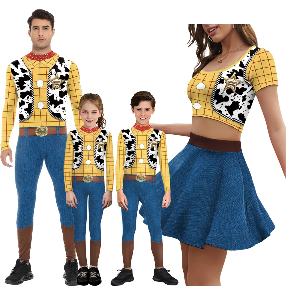 [You're My Secret] Cowboy-Cosplay-Kostüm für Männer und Frauen, Overall, Halloween-Kostüm für Erwachsene, Party-Outfit, Karnevalskostüm für Auftritte