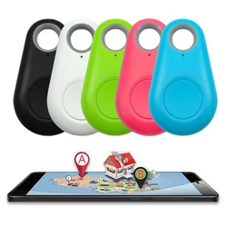 Mini rastreador GPS inteligente con Bluetooth 4,0, localizador antipérdida, alarma, billetera inalámbrica, rastreador a prueba de pérdidas para mascotas y niños