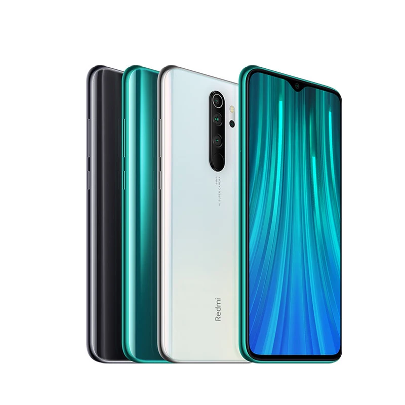 Global rom Xiaomi Redmi Note 8 Pro 8G 128G Smartphone Android mobiele telefoon Originele telefoon Mobiele telefoon gebruikte telefoon