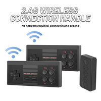 Video Game Console 8 Bit 4K Game Stick HD Wireless Gamepad Mini Retro Console Built In 1661+ Games Handheld Game Console