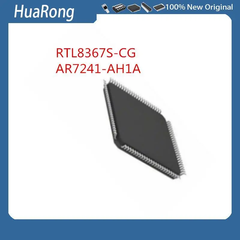 

10 шт./лот RTL8367S-CG RTL8367S AR7241-AH1A AR7241 QFP128