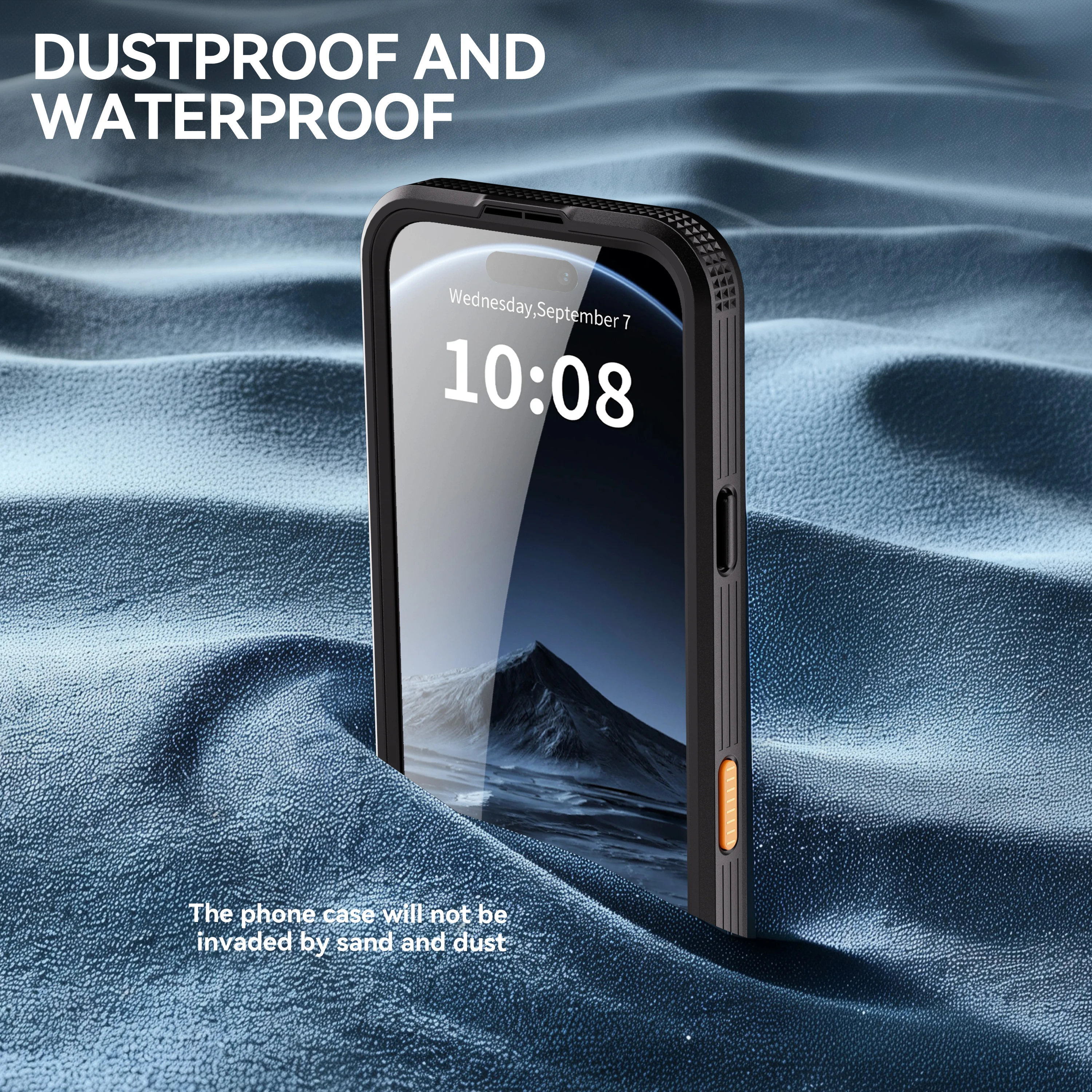 IP68 Wasserdichte Handyhülle für iPhone-Serie, mit Schwimmring, berührungsempfindlich, geeignet für iPhone 18 Pro Max/17/16 – Detail 12