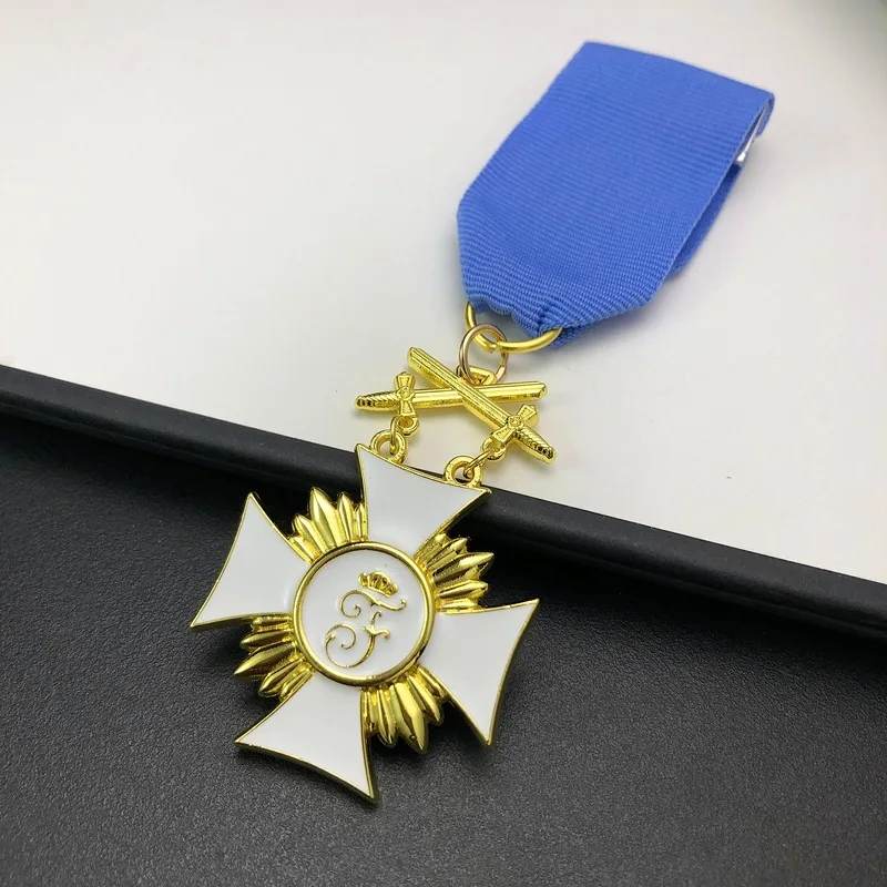 WW1 Metal Badge Honorary Commemorative Medal Commemoration of The Ottoman Prussian and Austro-Hungarian Collection Crafts