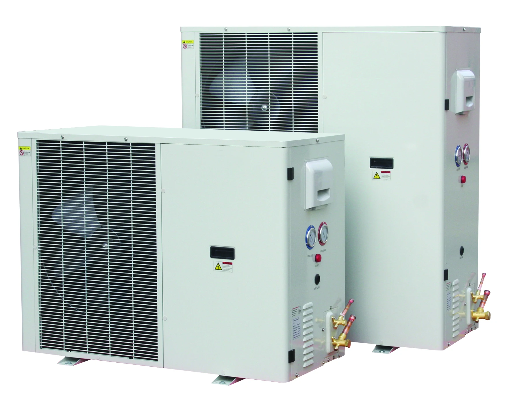 Box Type Customized Air Cooled Scroll Compressor for DC Motor 2-8Hp R404A/R407F for Cold Room Condensing Units