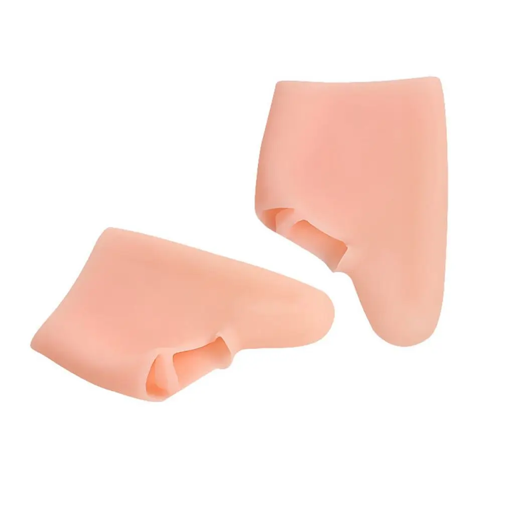 Women Men Half Toe Forefoot Pad Cover SBES High Elastic Non-slip Toe Corrector Separator Soft Cushion