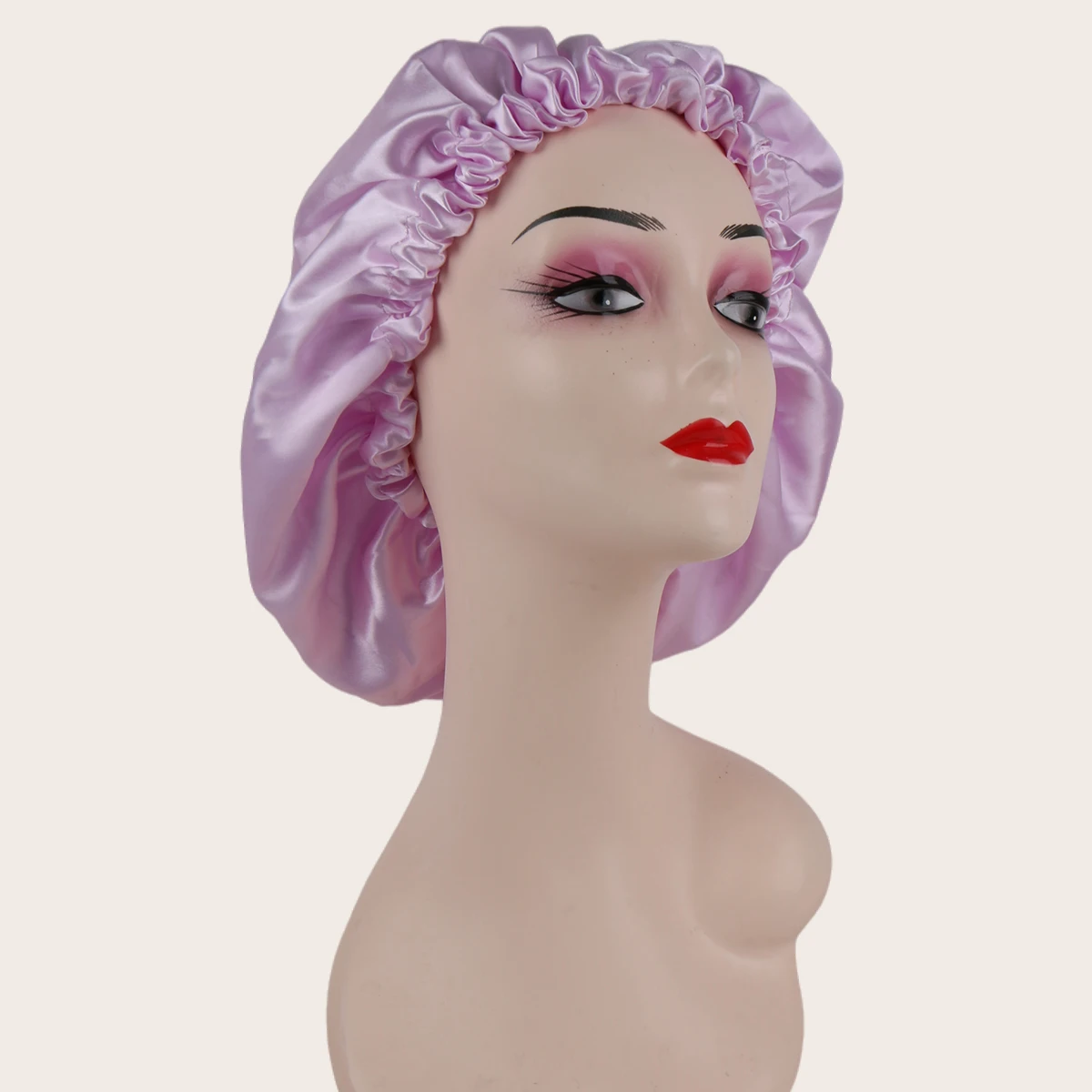 

Reversible Double-Layer Lace Hair Bonnet | Unisex Design | Wear Both Sides 1 Pc