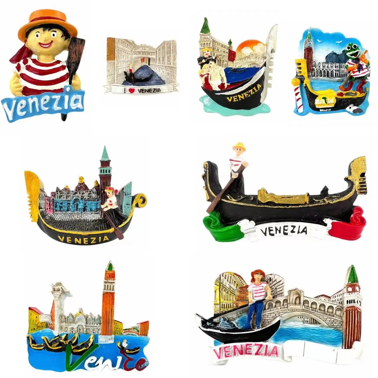 

Italy Venice Fridge Magnets Water City Travel Memorial Magnetic Refrigerator Stickers Gift Room Decoration Collectio