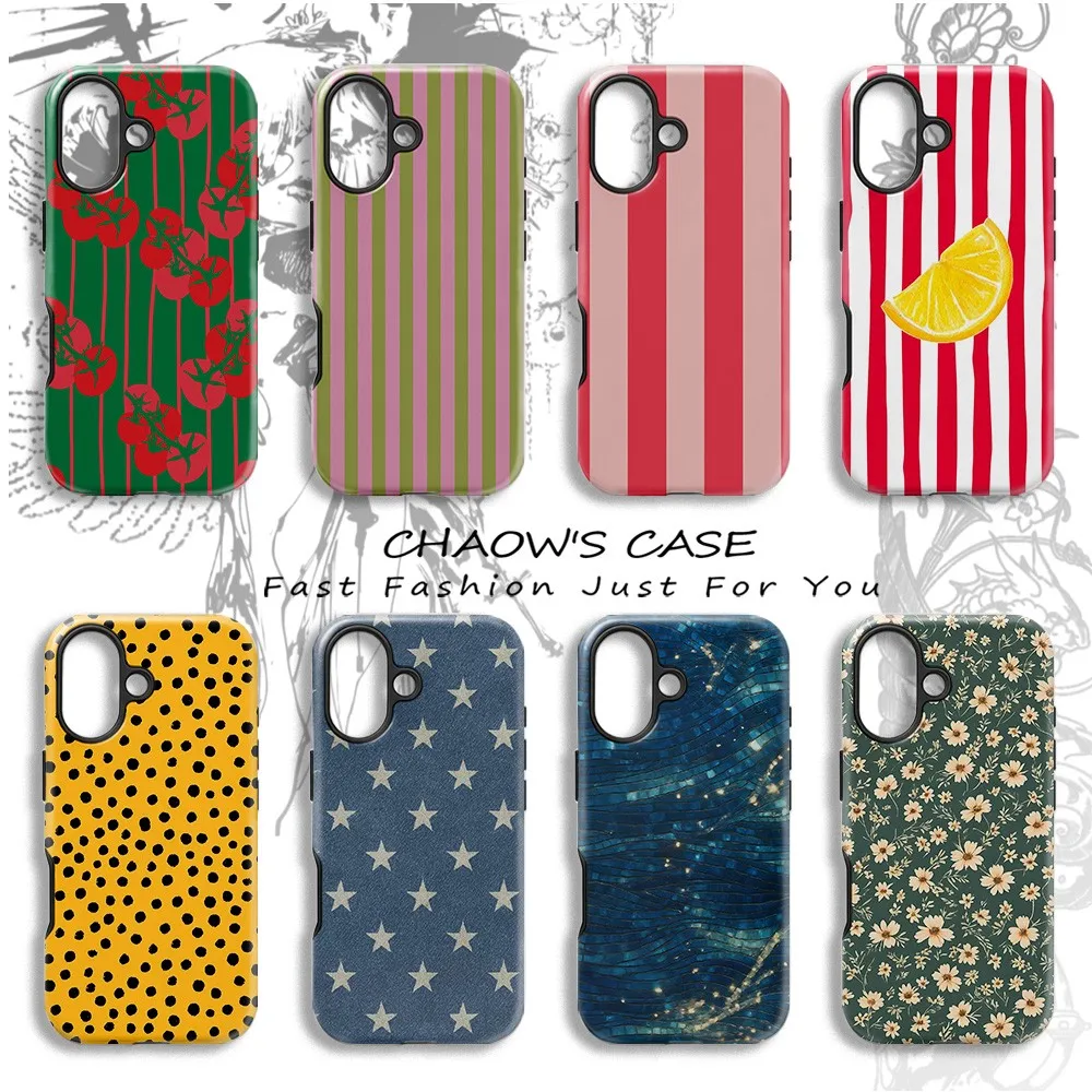 Green Floral Phone Case for Samsung Galaxy S20 S23 S24 S25 S26 FE Plus Ultra Edge 4G 5G Luxury Double-layer Cover