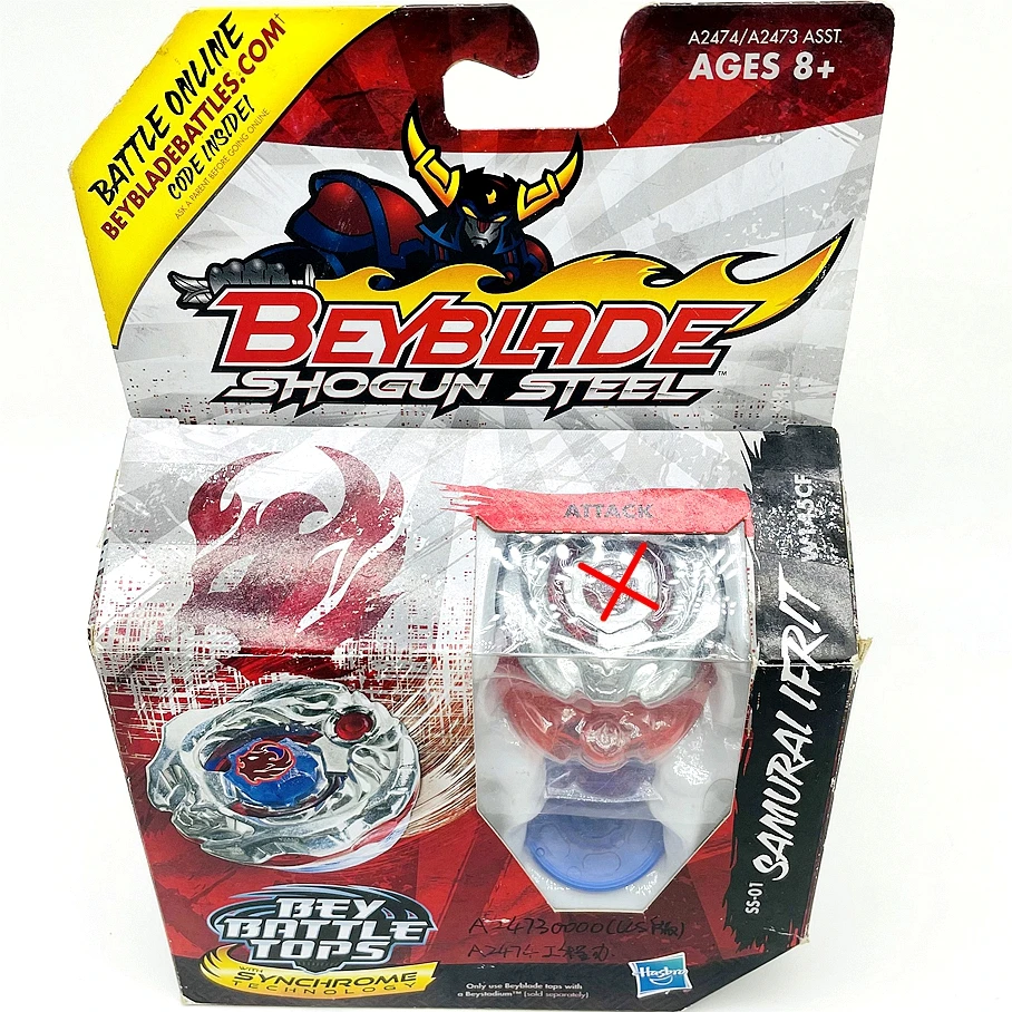 

Подлинный Beyblade SS-01 Attack Samurai Ifrit Shogun сталь Zero-G без лицевого болта