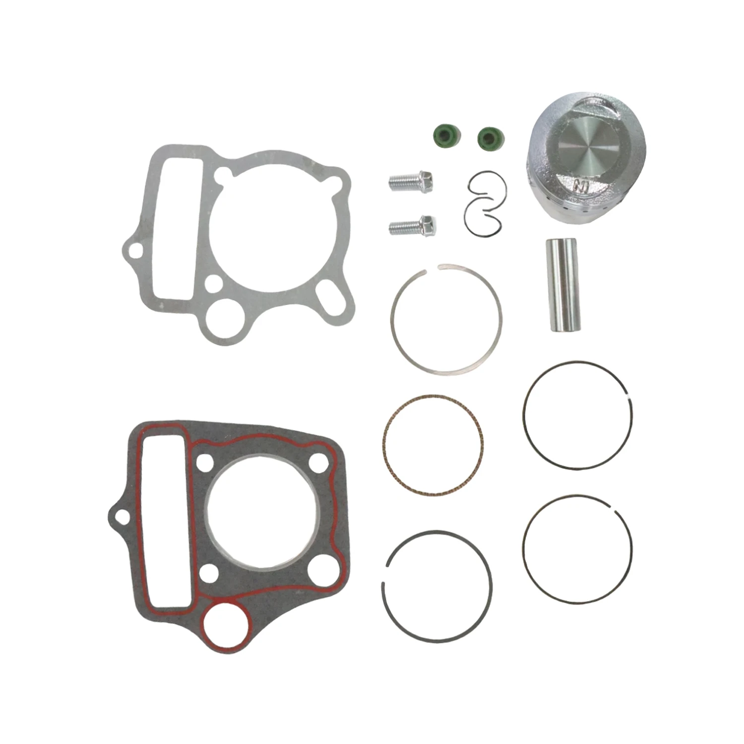 1set 70cc Cylinder Piston Rings Gasket Engine Motor Rebuild Kit For Honda ATC70 AT70 TRX70 CRF70 XR70 Motorcycle Accessories