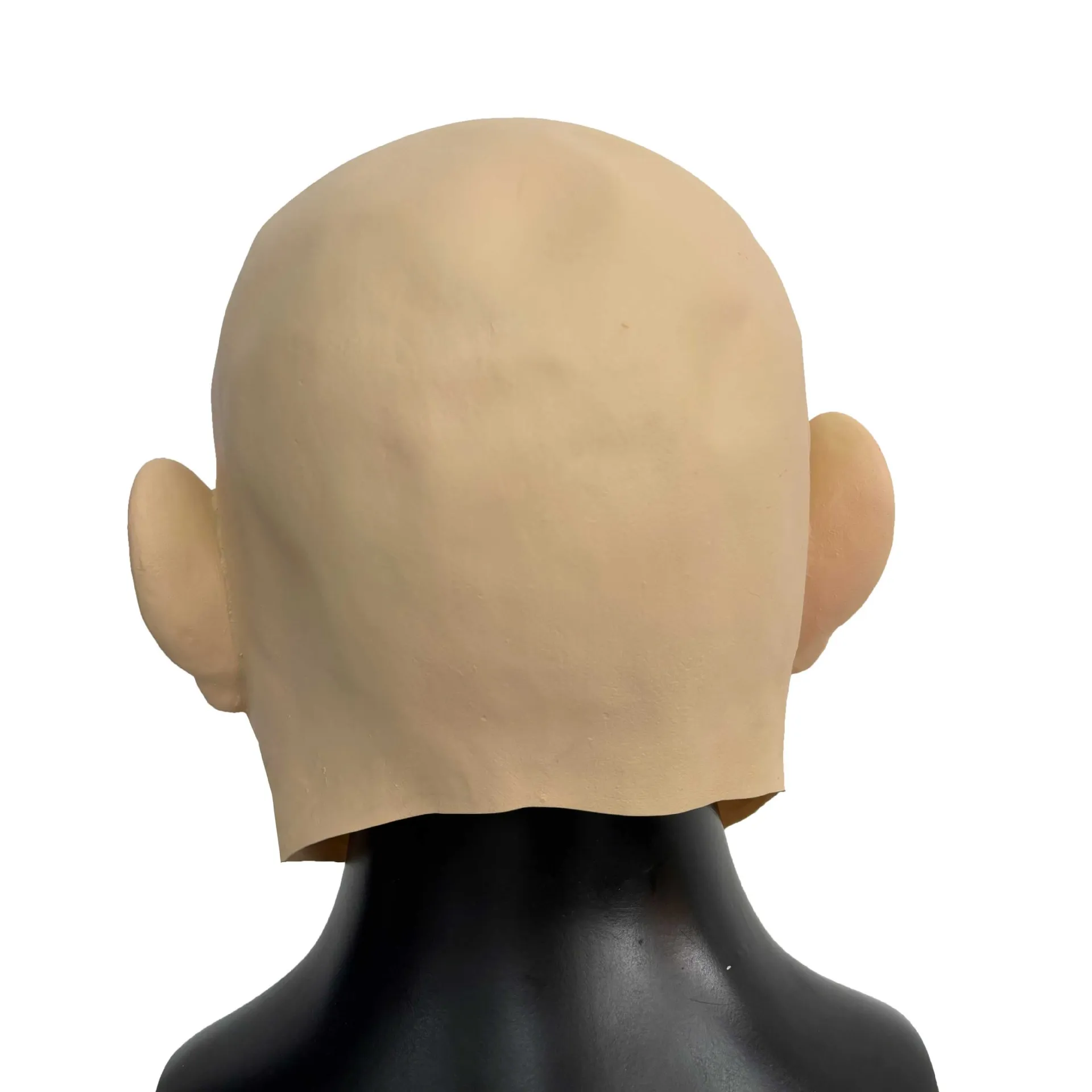 Lebendige Latex-Maske für Ältere Männer mit Realistischer Hauttextur, Ganzkopfmaske für Glatzköpfige Männer, für Karneval, Themenpartys, Cosplay und Kostümzubehör – Detail 3