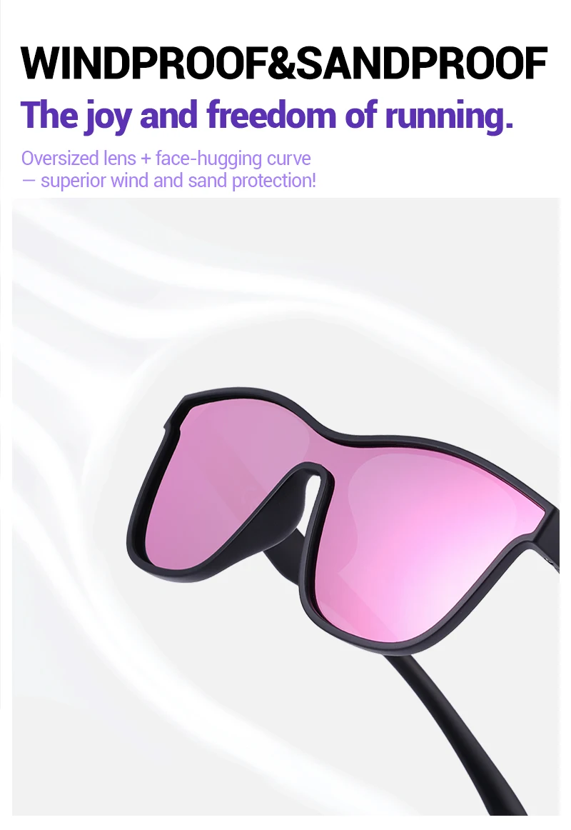 SCVCN Polarisierte Angeln Sonnenbrille Mode Laufen Sport Sonnenbrille Outdoor Wandern Stick Casual Gläser MTB Radfahren Gläser – Detail 7