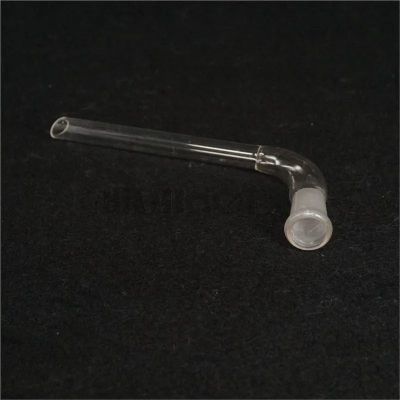 14/23 Joint Distilling Glass Adapter 105 degree Bend with Straight Tube Labware