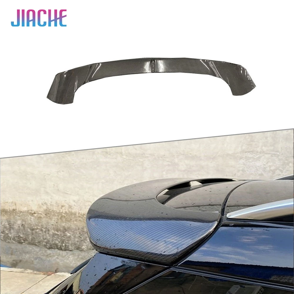 Rear Roof Spoiler Boot Lip Wing Spoiler Spoiler Lid Dry Carbon Fiber For Mercedes Benz GLE Class W167 GLE53 AMG SUV 2020 UP