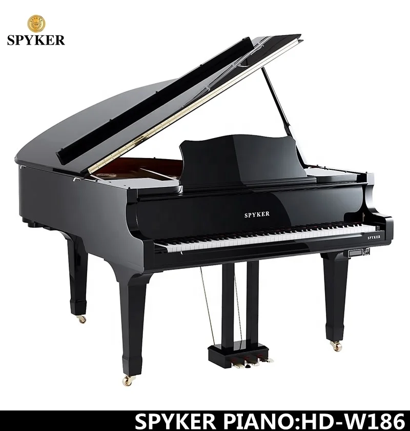 piano !  HD-W186 88 Keys digital grand piano sale black Polish