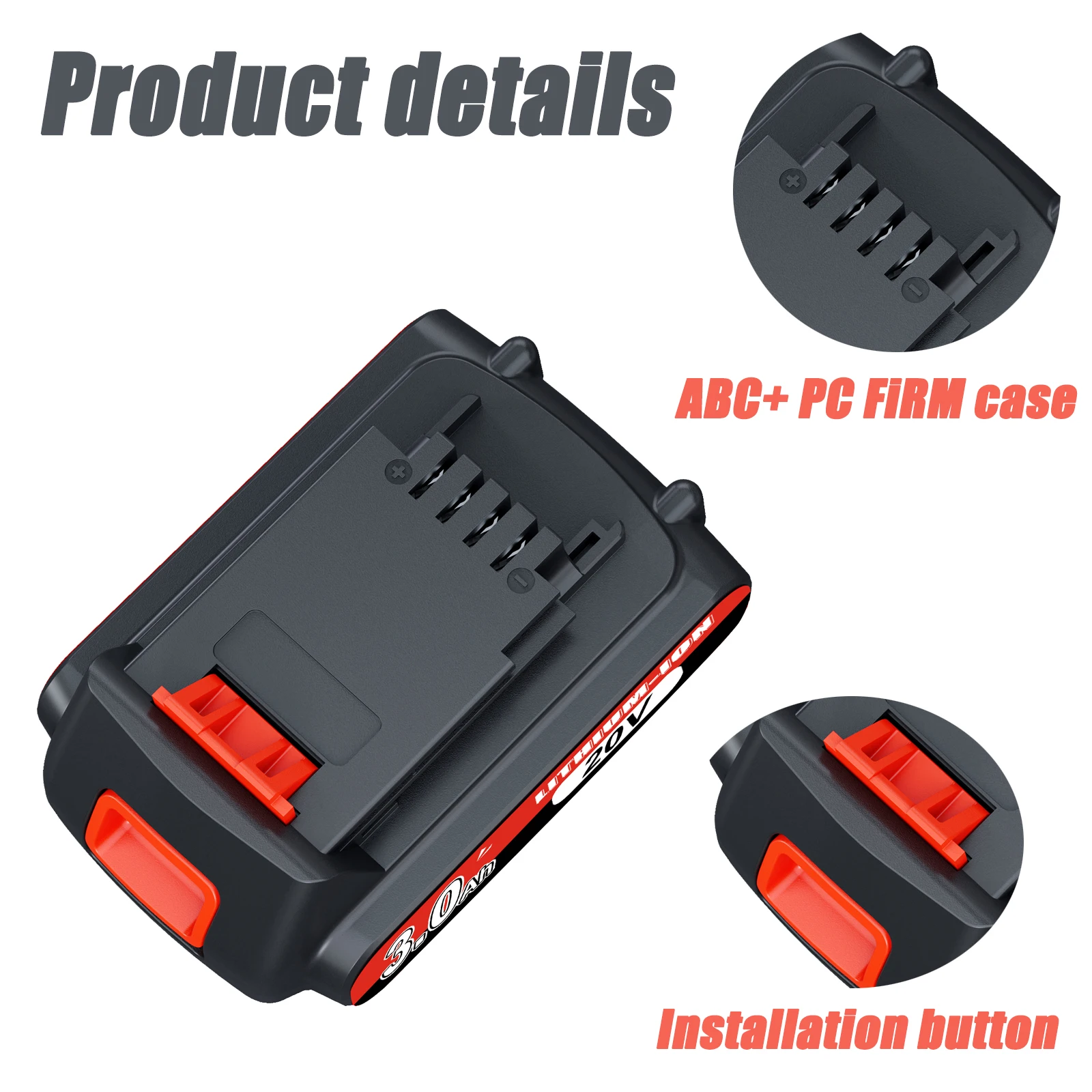 Do baterii litowej LBXR20 20V 3000mAh LBXR20 LB20 LBX20 LBX20 LBXR2020 LB2X4020-OPE elektronarzędzia akumulator