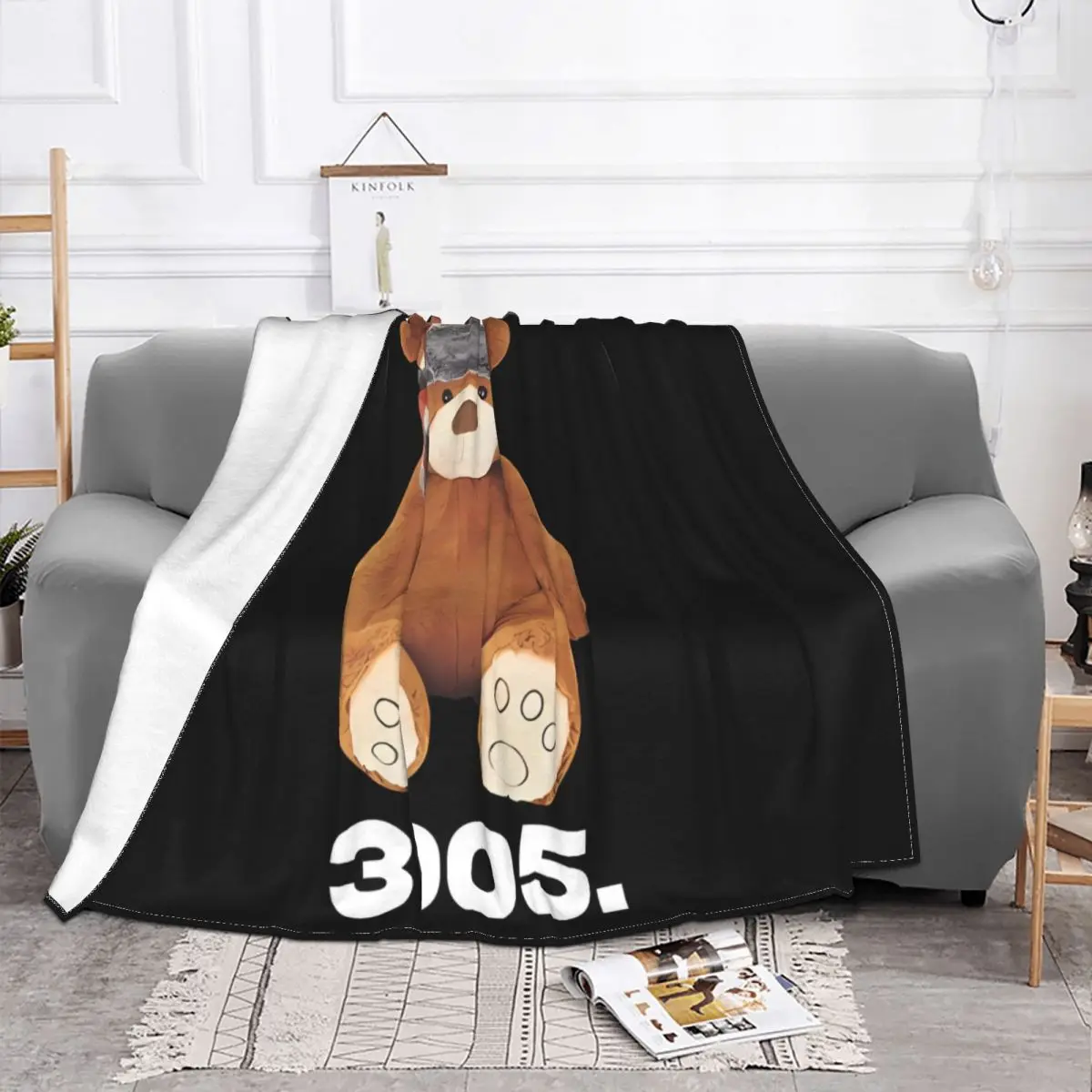 Best Design 3005 Bear Childish Gambin Quilt Bedroom Quilt For Bed Custom Blanket Personalized Throw Blanket