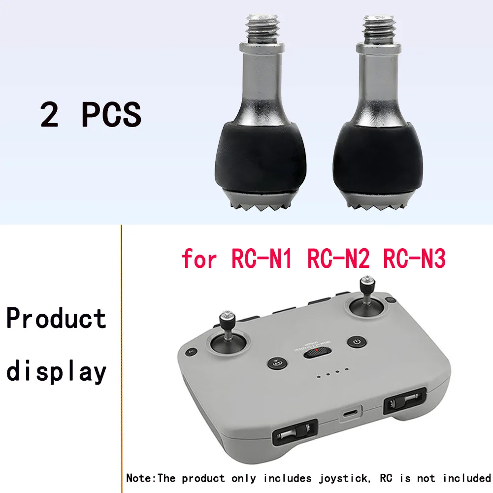 4 Joysticks De Repuesto Para DJI Mini 3/Pro, Air 3 Y Mavic 3 Pro | Palancas De Aleación De Aluminio Antideslizantes | Compatibles Con RC Y RC 2