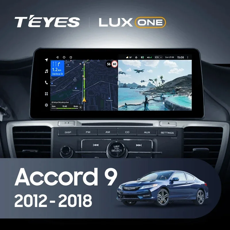 TEYES 2018 Car Radio Multimedia Video Player LUX ONE for Honda Accord 9 CR 2012 - Usb Ce Pioner 2022 Car Radios Dashboard