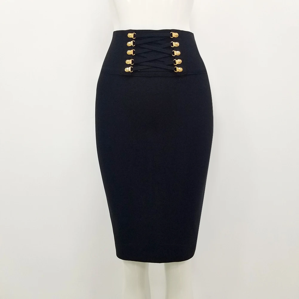 Women Summer Fashion Sexy Sequined Black Red White Mini Bandage Skirt 2022 Designer Party Club Bodycon Pencil Skirt Faldas