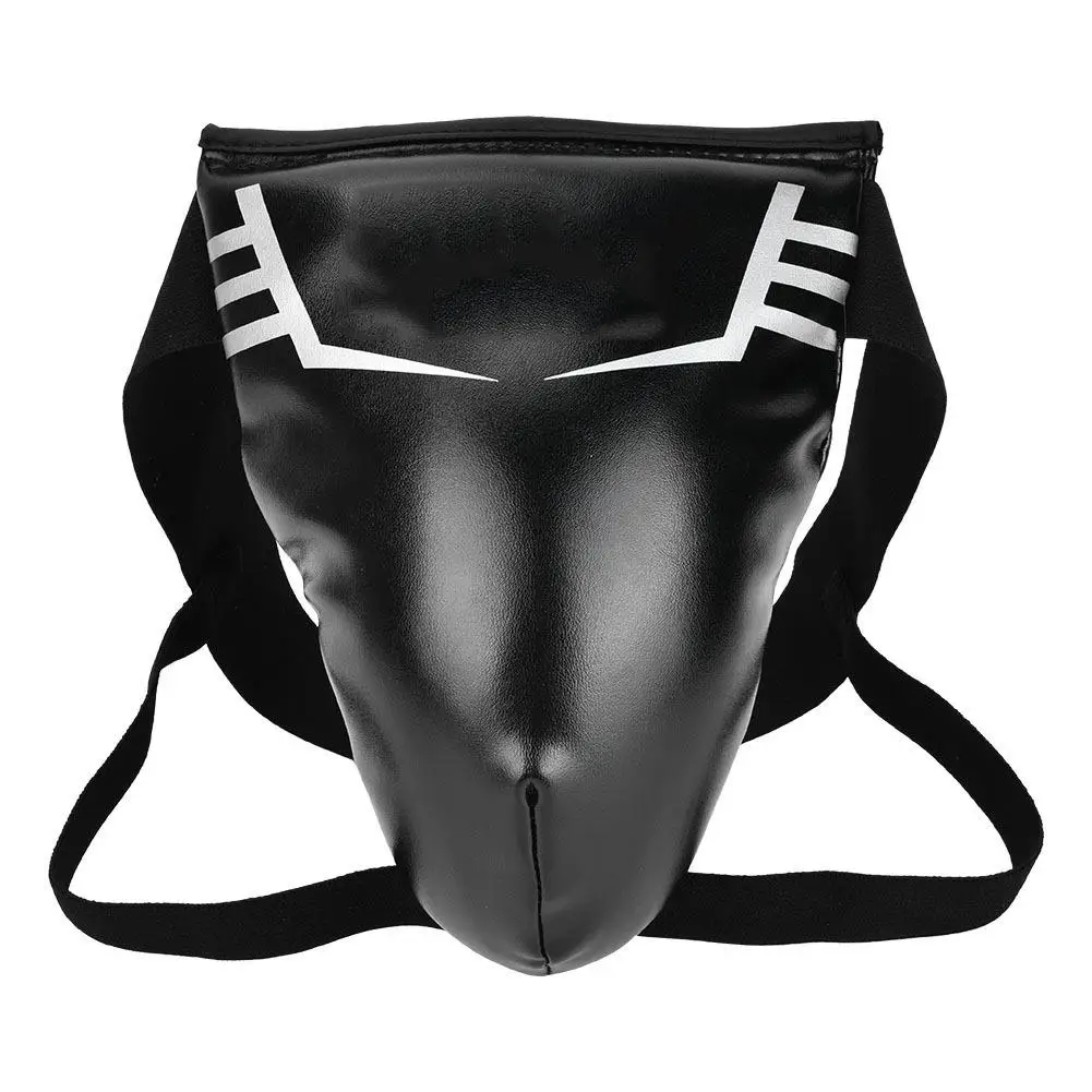 

Men's Taekwondo Groin Guard with PU + EVA Padding for Boxing Karate Sanda - Adult Sports Jockstrap