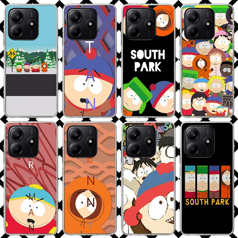 Чехол для телефона с рисунком S-South P-Parkes для Xiaomi Redmi Note 14 14S 13 12 12S 11 Pro Plus 11E 11T 11S 10S 10 9S 5G Soft Cover Funda Чехол для телефона с рисунком S-South P-Parkes для Xiaomi Redmi Note 14 14S 13 12 12S 11 Pro Plus 11E 11T 11S 10S 10 9S 5G Soft Cover Funda