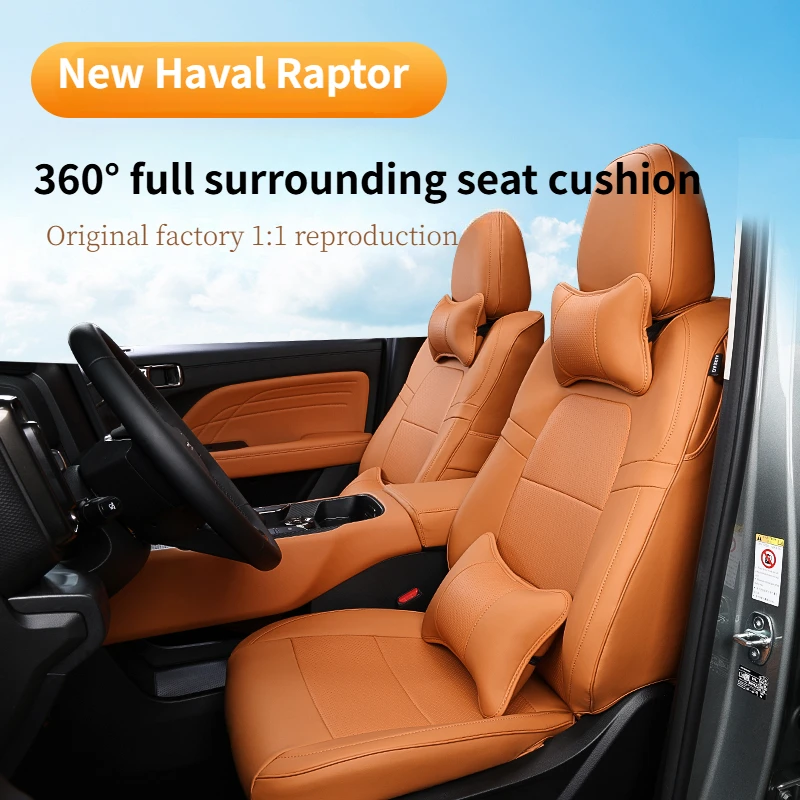 For Haval Raptor Five-seater Special Upgrade Four Seasons Universal Seat Cover All-inclusive Seat Cushion